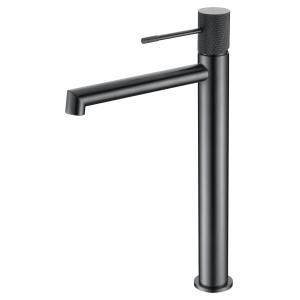 MONOMANDO LAVABO ALTO LINE BLACK GUN METAL